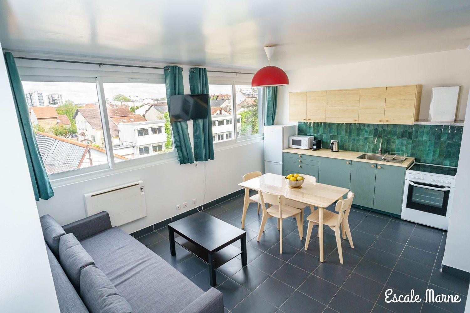 Escale-Marne Fr - 202 - Free Parking - Free Luggage Storage - All Equipped - Linen Included - Washing Machine - 10Mn Walk Metro 8 - Rer A - Panoramic View - From 1 To 14 Guests Maisons-Alfort Exterior photo