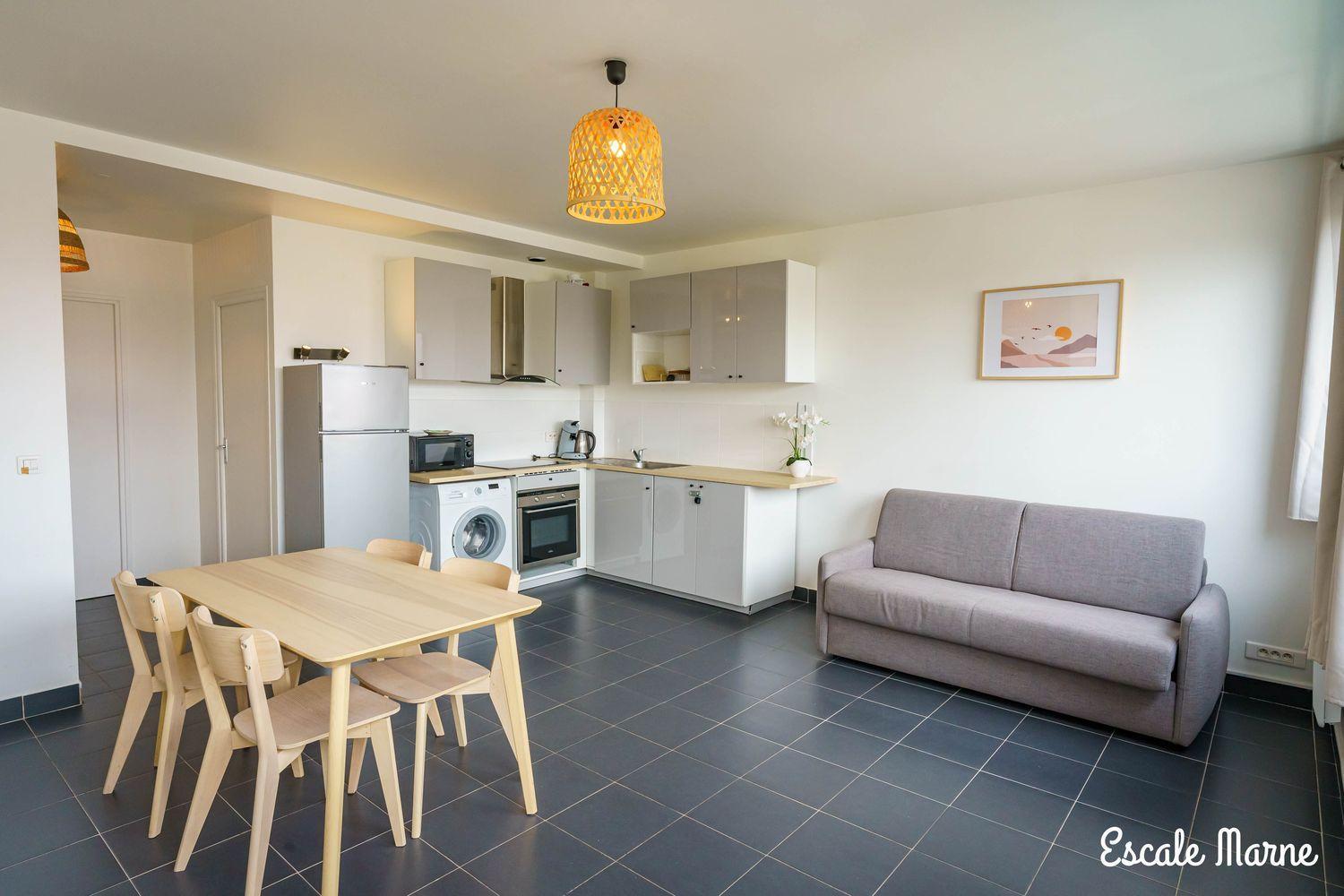 Escale-Marne Fr - 202 - Free Parking - Free Luggage Storage - All Equipped - Linen Included - Washing Machine - 10Mn Walk Metro 8 - Rer A - Panoramic View - From 1 To 14 Guests Maisons-Alfort Exterior photo